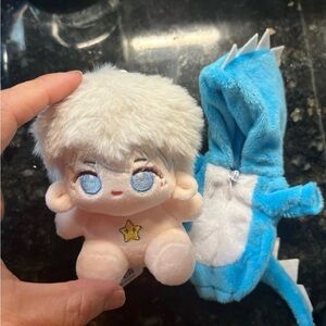 Adorable Love and Deepspace , Plush Doll with Blue Outfit